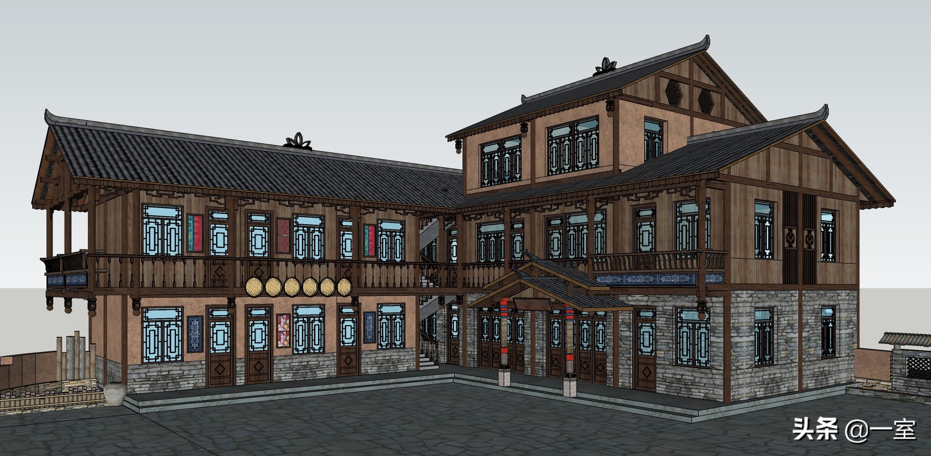 乡村振兴民宿设计,乡村民宿设计效果图