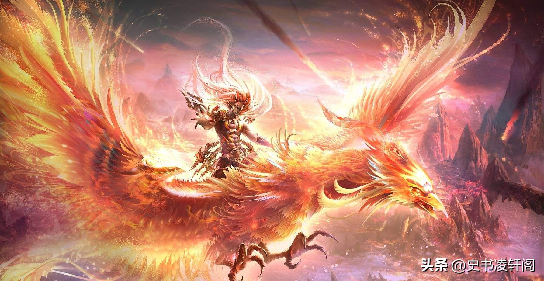 神话中的火神祝融,祝融是中国上古神话中的火神