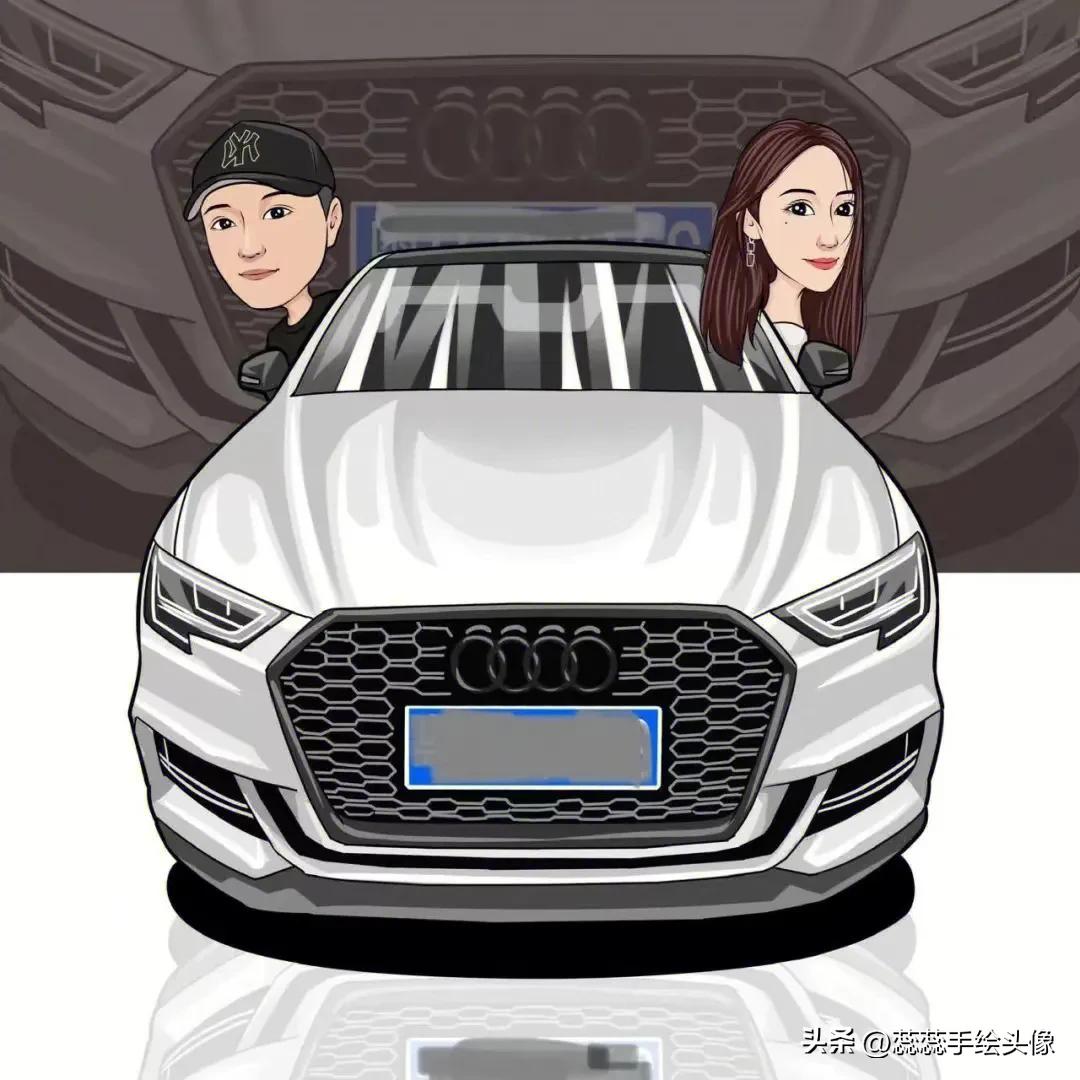 漫画头像做微信头像好吗,汽车漫画头像