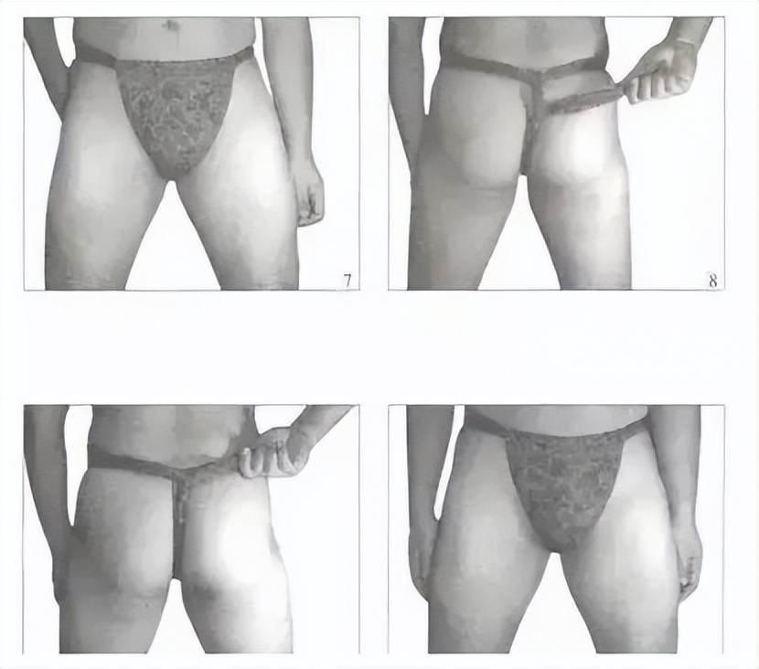 男女生裤子口袋对比,男女生的裤子有什么标志吗