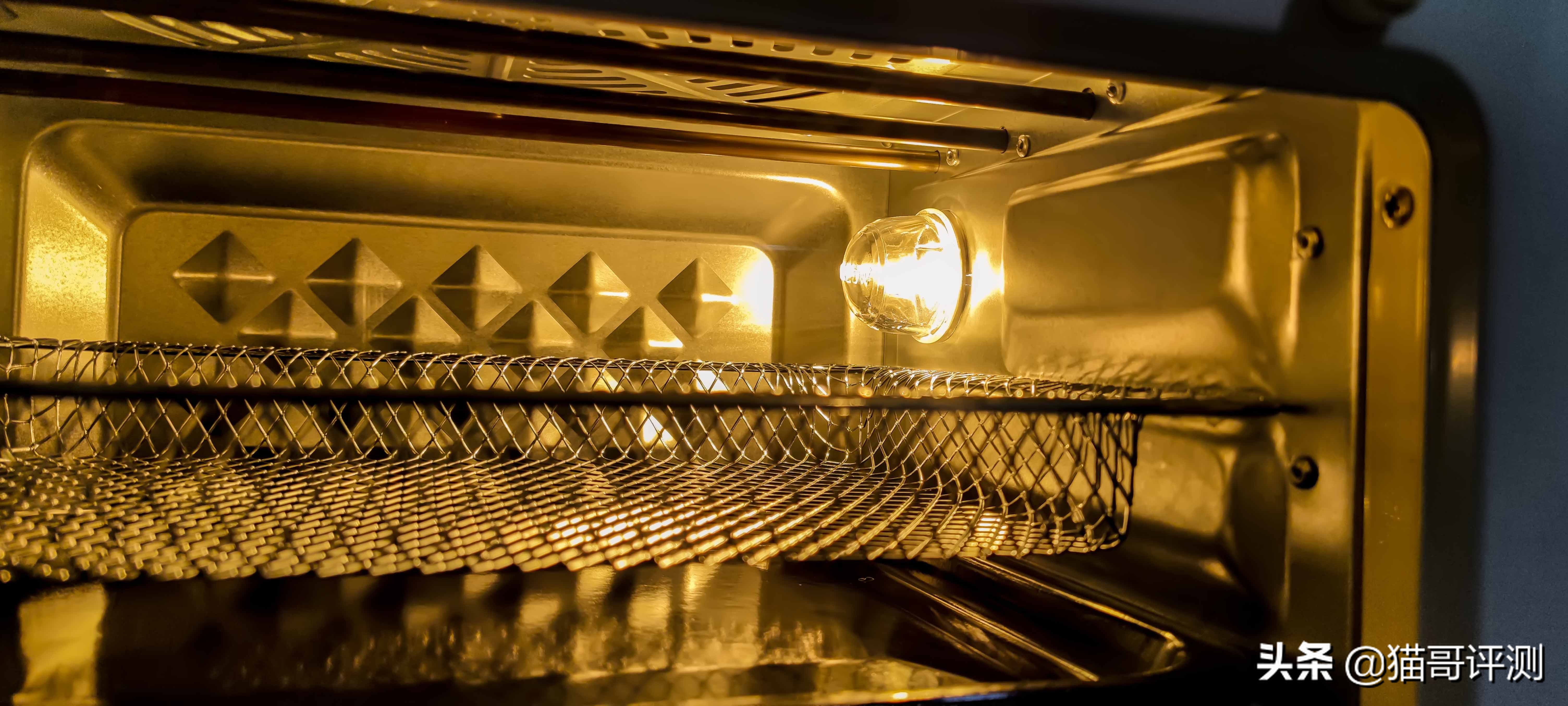 空气炸锅微波炉烤箱一体机测评,七彩叮当空气炸锅烤箱一体