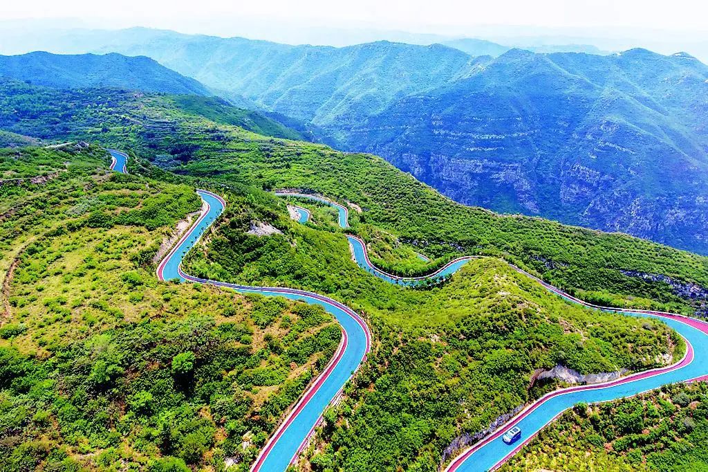 太原西山生态游玩,大自然的鬼斧神工西山公园