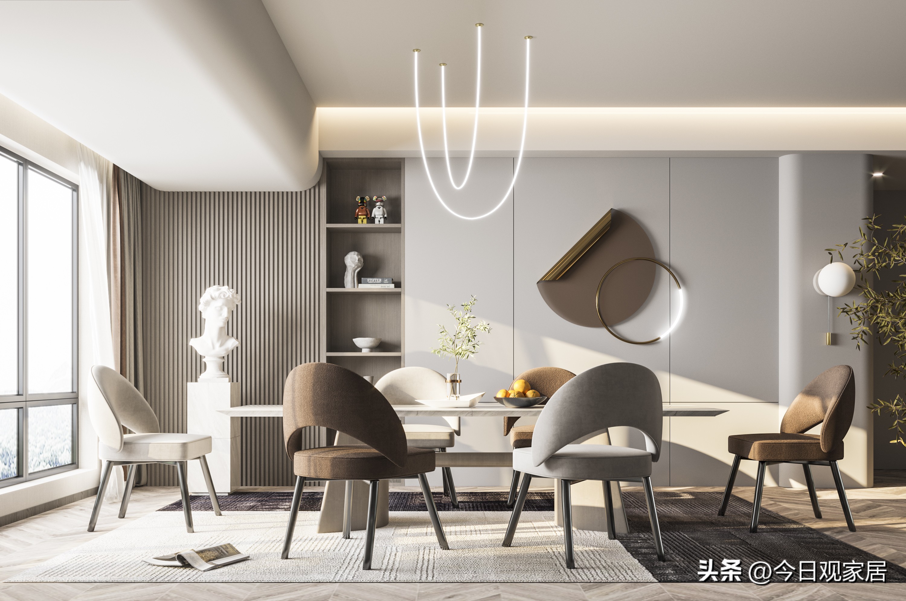 高颜值餐厅设计案例有你喜欢的吗,整理几款超好看的餐厅设计