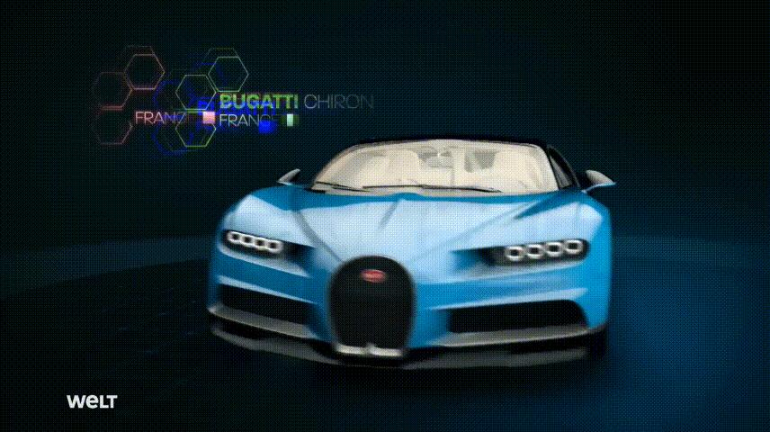 布加迪95968拼装教程,高清实拍布加迪