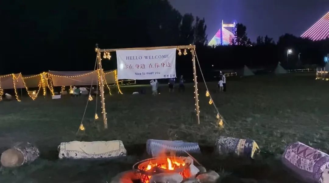济南既能吃又能玩儿的露营地,济南创意打卡露营地