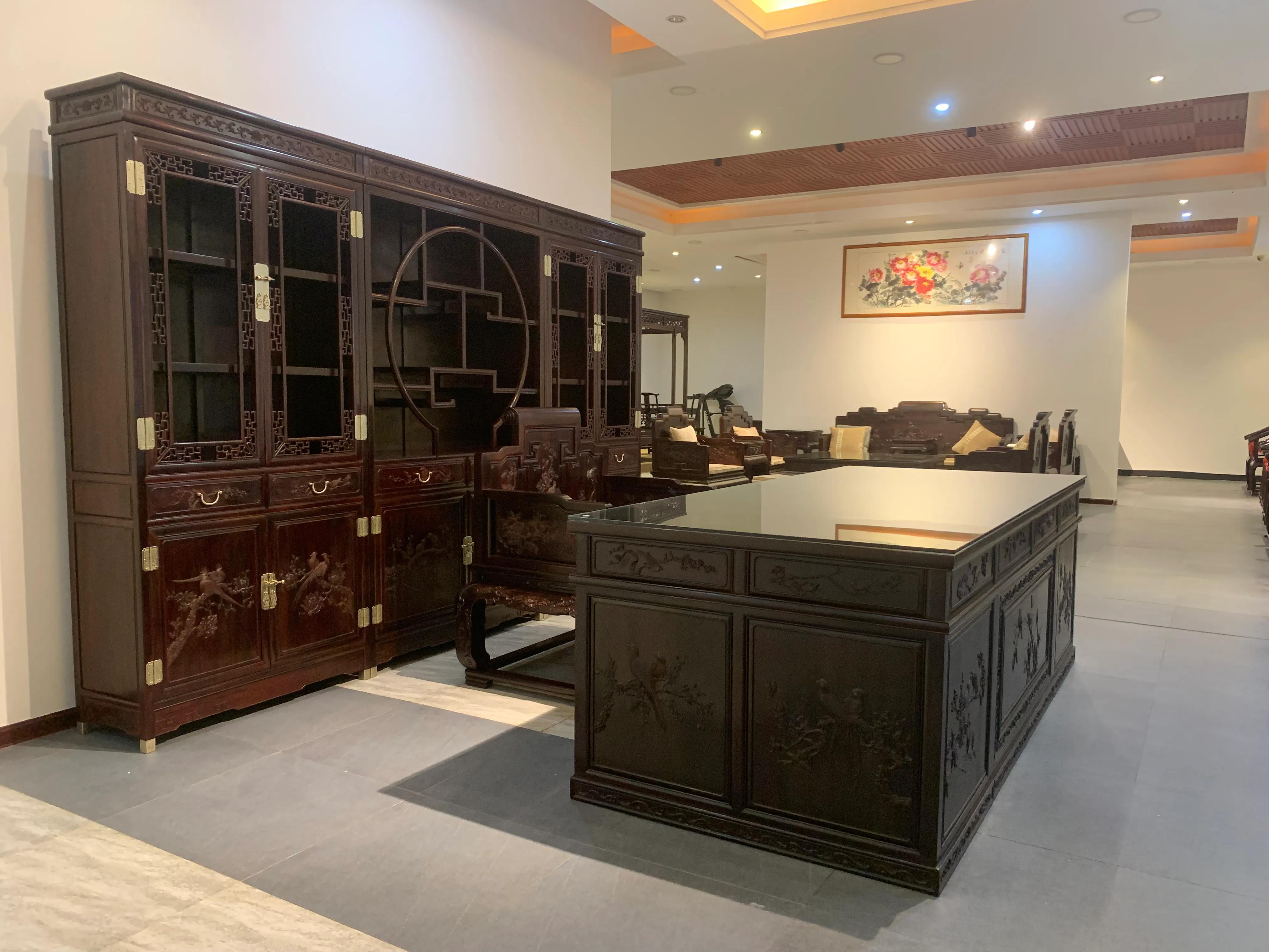 印度小叶紫檀家居,印度小叶紫檀办公桌多少价