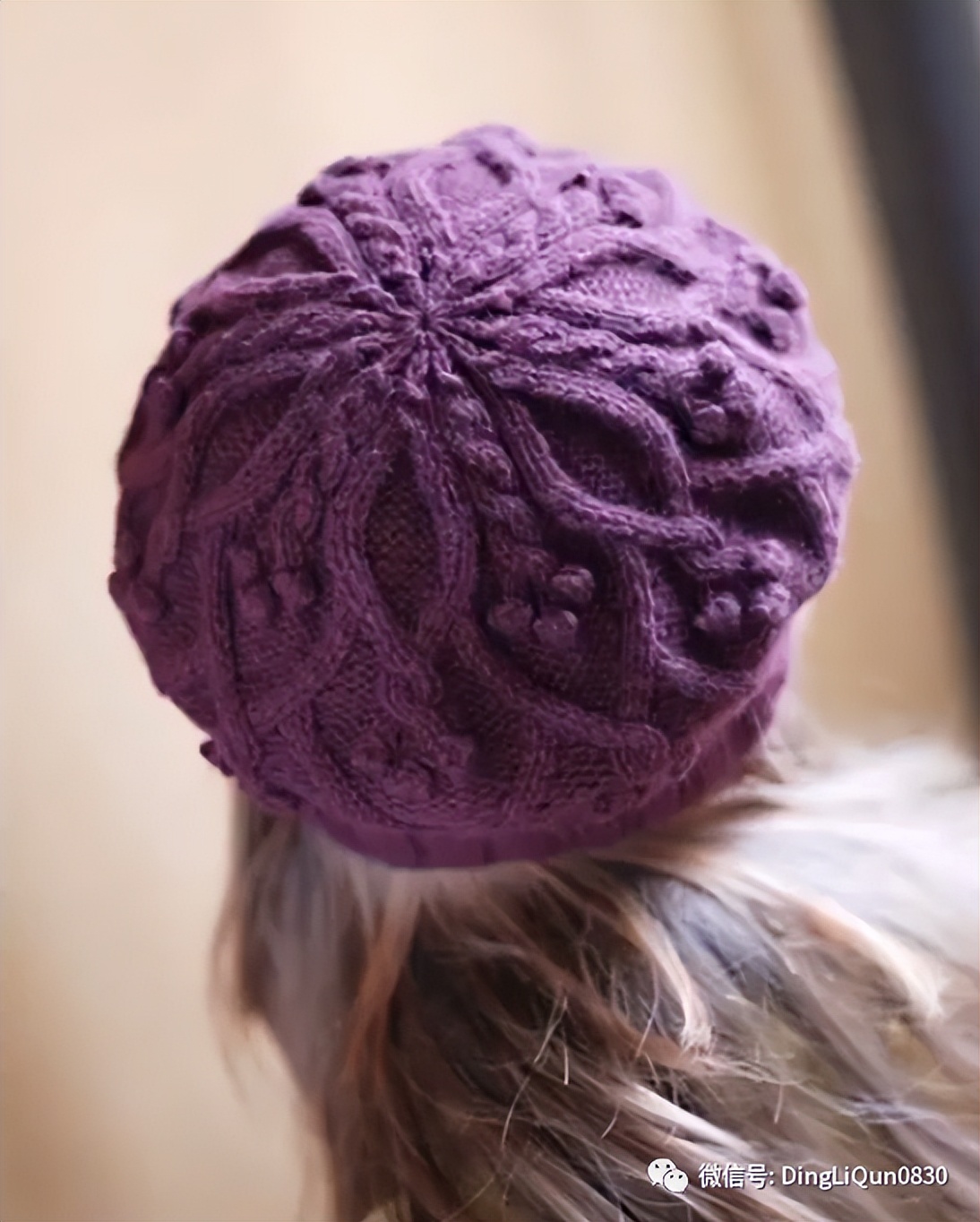 针织帽贝雷帽,针织时尚贝雷帽高级感