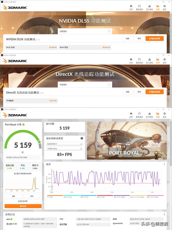 12600K+STRIXB660-I+RTX3060，AKLLAA5立式ITX机箱装机展示