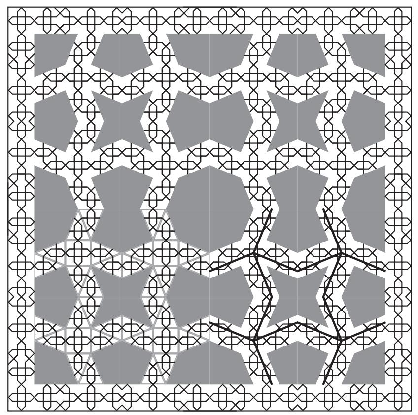 伊斯兰艺术：基于星形和十字形模式的模块化设计系统