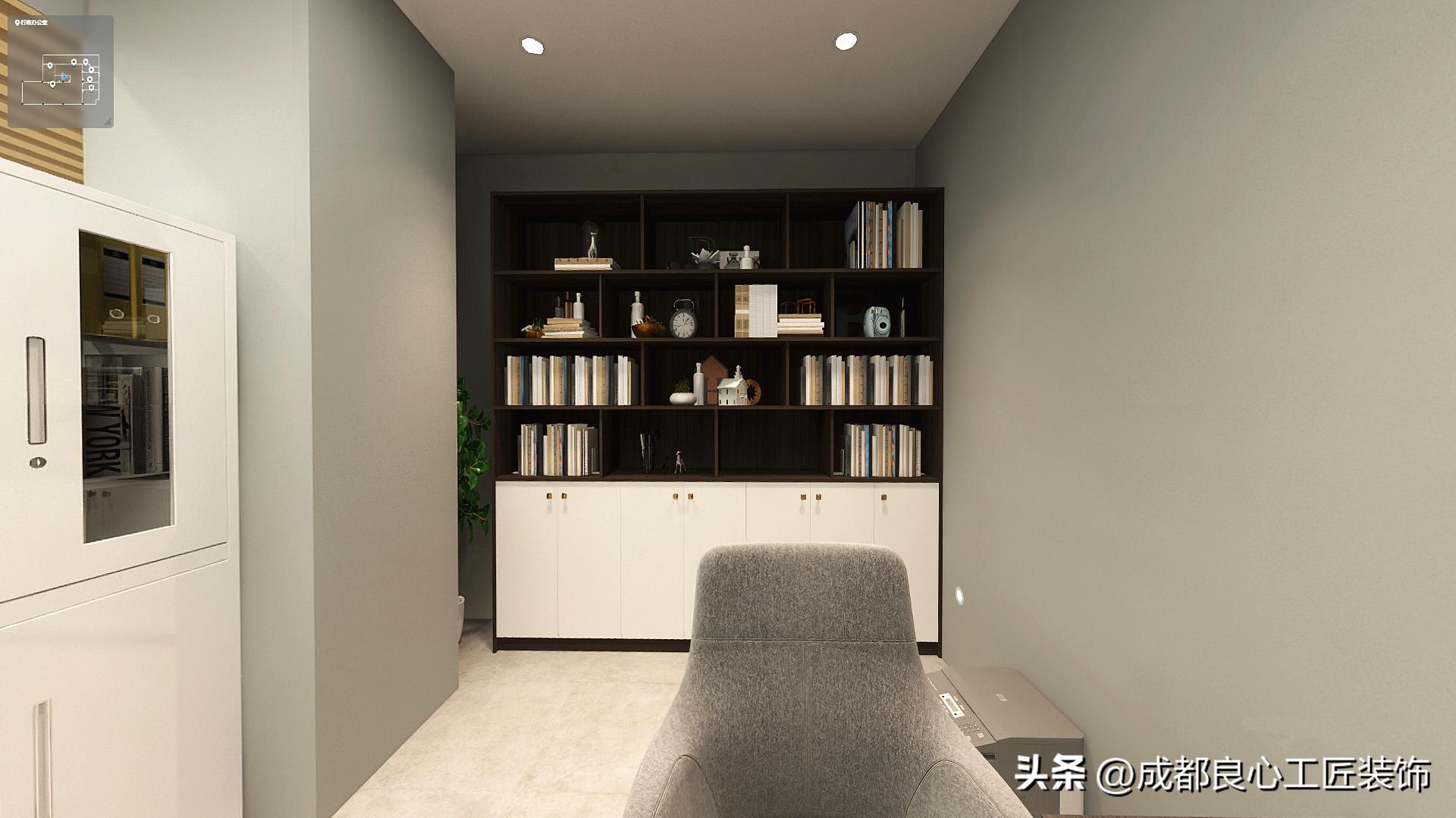 现代简约风工装|星光无垠1000㎡办公室装修,星辰大海,共赴征程