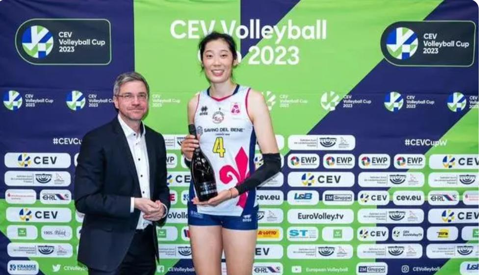 2017女排欧冠决赛朱婷得分193集锦,女排总决赛冠军奖金多少