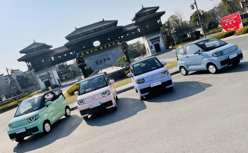 纯电微型车新选择奇瑞qq冰淇淋,试驾qq冰淇淋