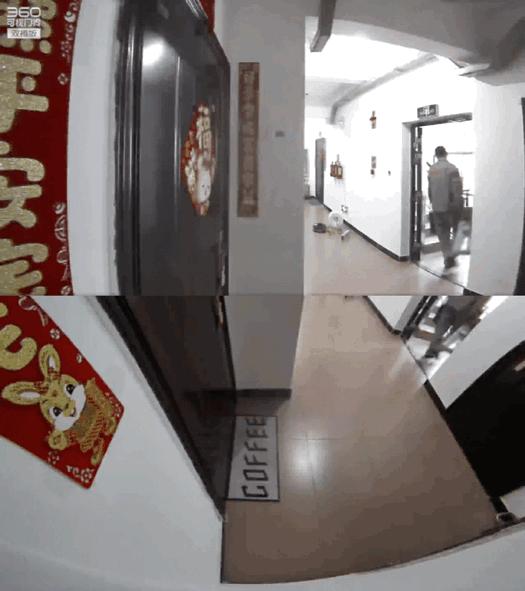 80岁以上老人家里安装关怀门铃,分体感应门铃看护小孩老人