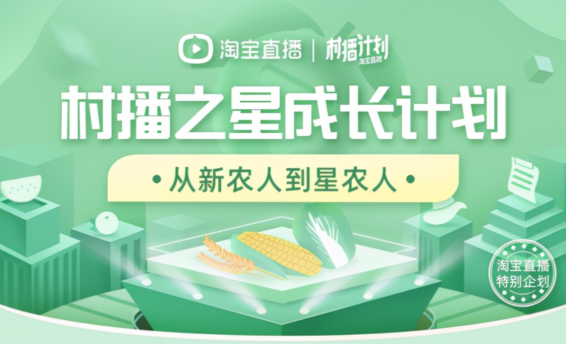 乡村振兴电商直播短视频,淘宝直播平台