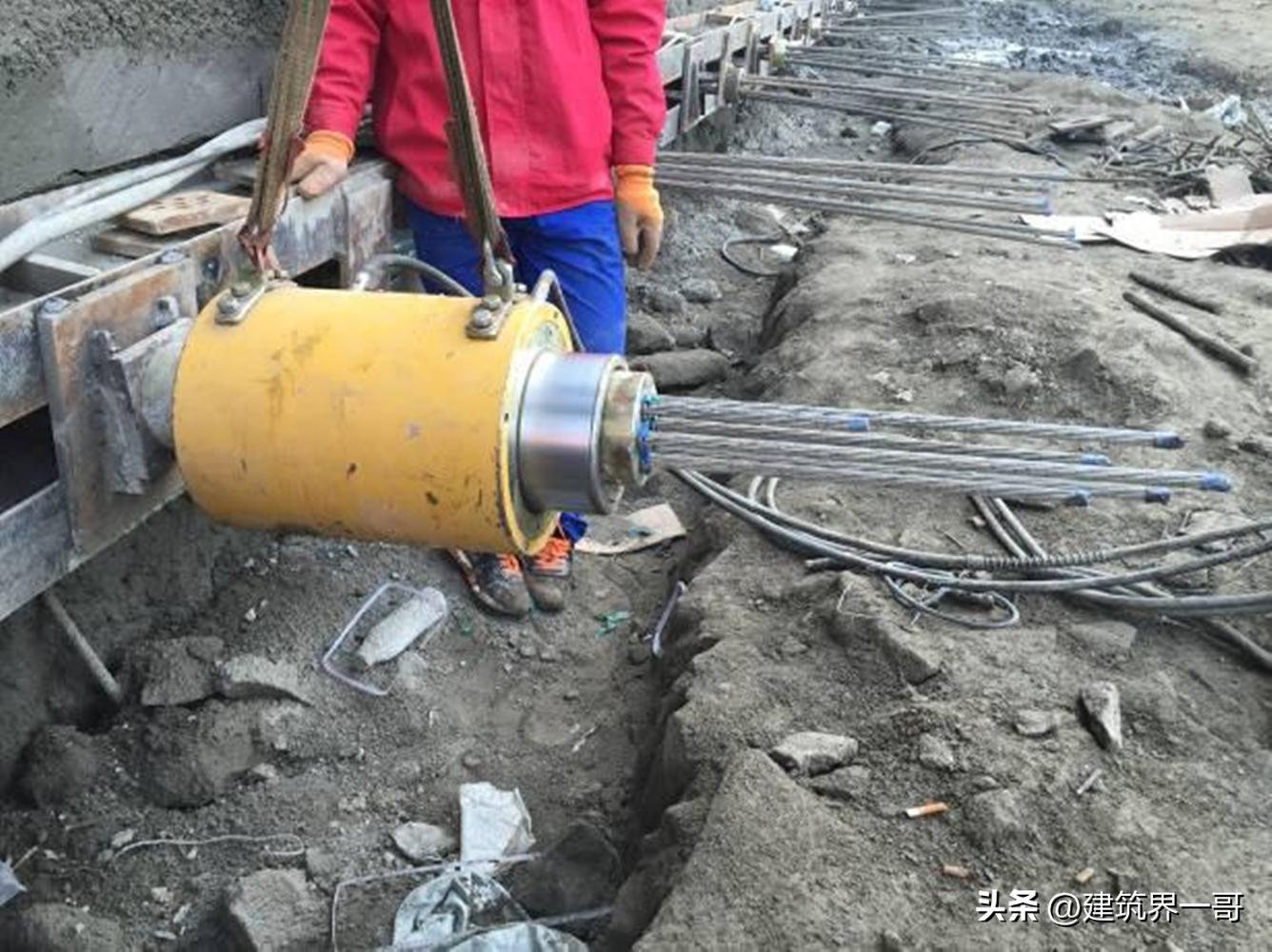 预应力锚索标准化施工图,预应力锚索施工工艺流程一建公路