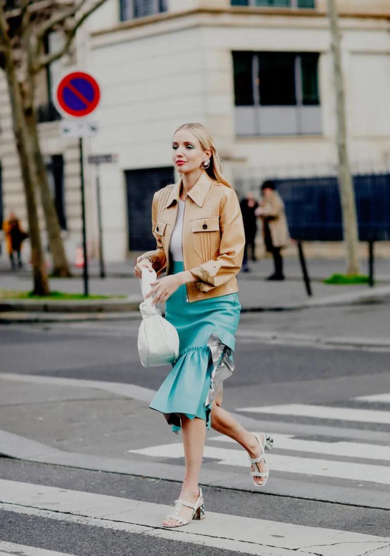 迷笛裙优雅气质,迷笛裙的最佳搭配图片