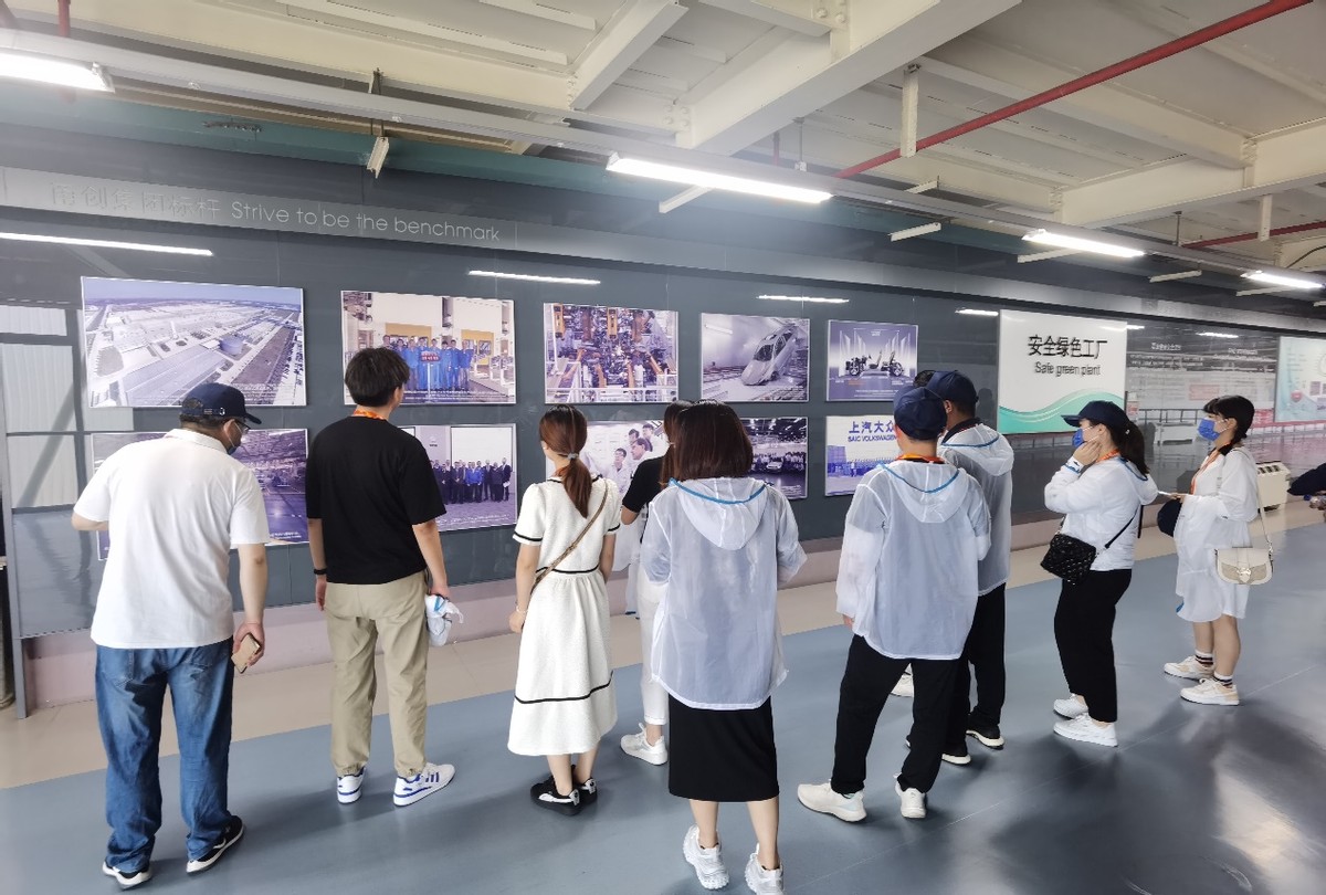 上汽大众宁波一期生产基地,上汽大众宁波工厂参观感受