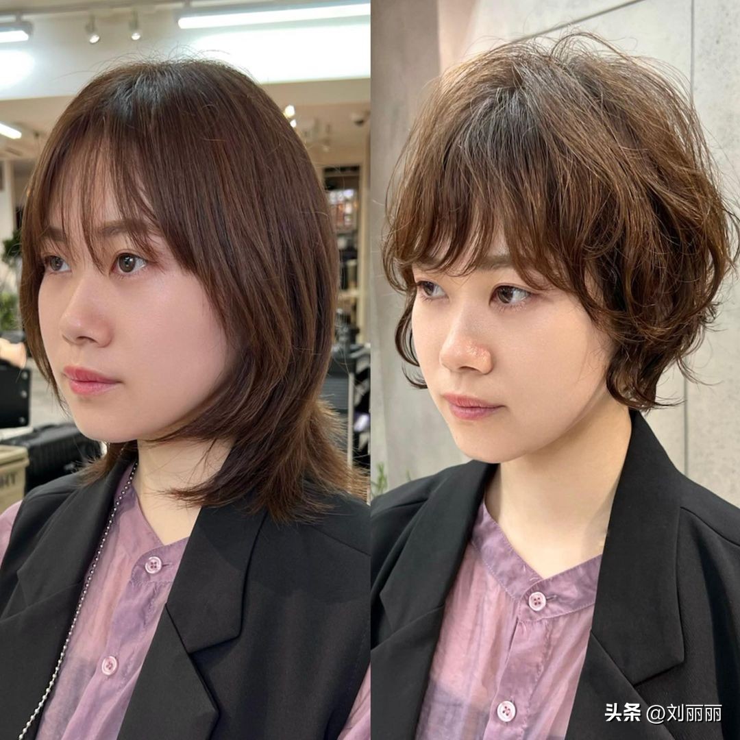 12-15岁学生适合的发型短发不挑脸,短发发型女2020流行发型30-40岁