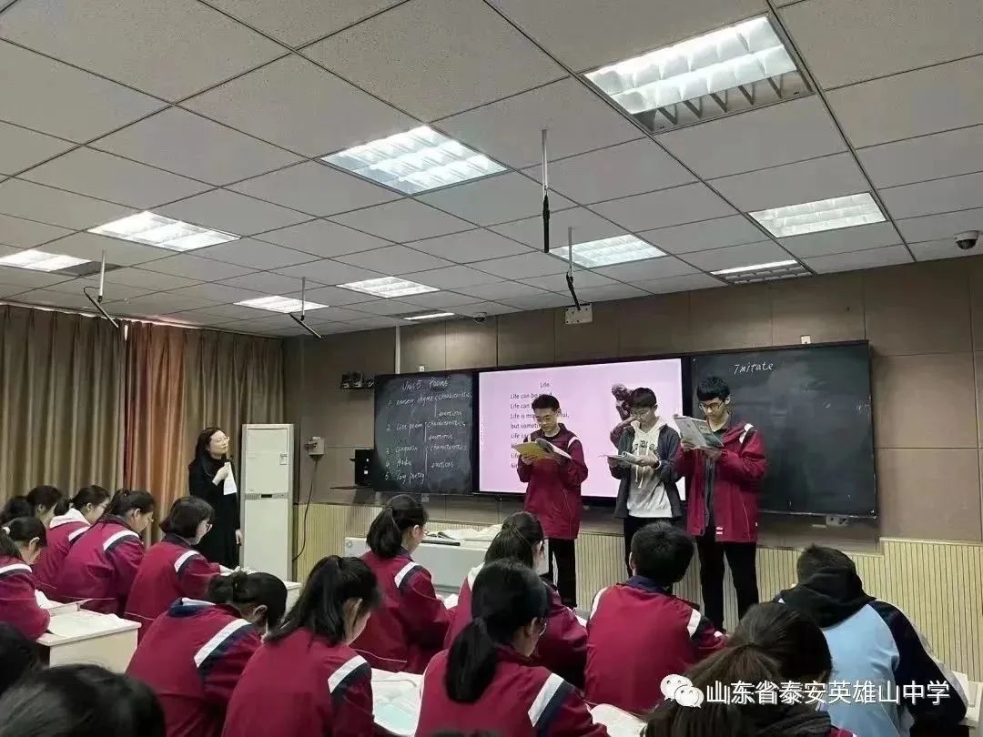 *光春**正好，砥砺前行——*安泰**英雄山中学高二级部3月份工作总结