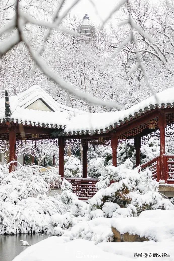 苏州烟雨江南雪景,苏州下雪的美景