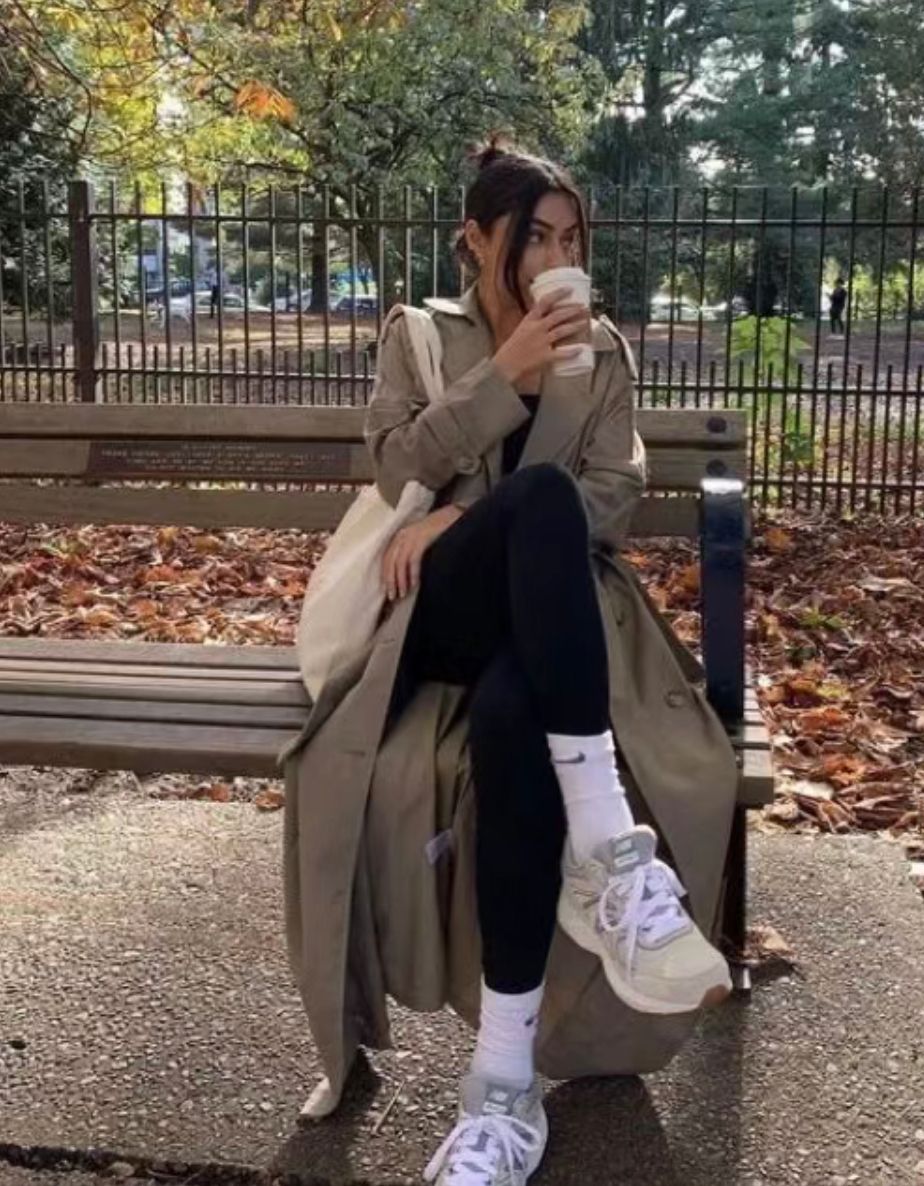 露脚踝out了露袜子才是新时髦,保暖又时髦的打底袜穿搭思路