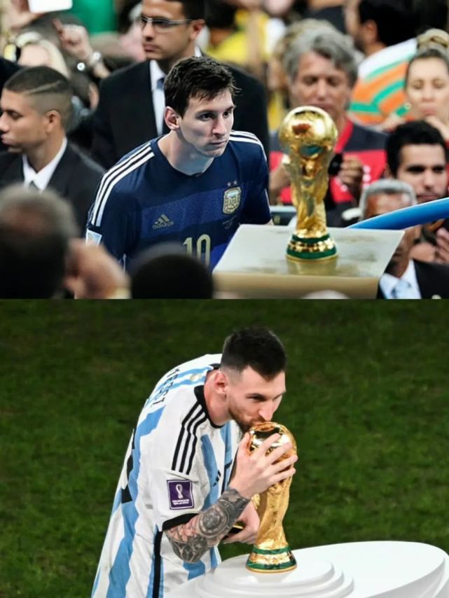 梅西和德保罗欢呼胜利,梅西一场7球