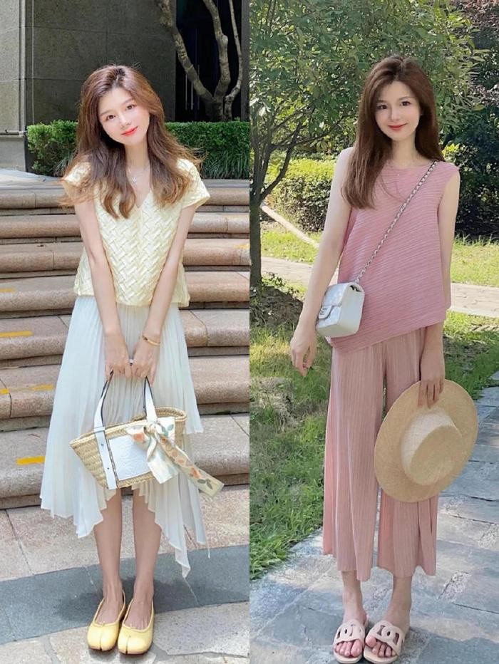 150小个子腿粗穿搭技巧,身高不够衣品来凑