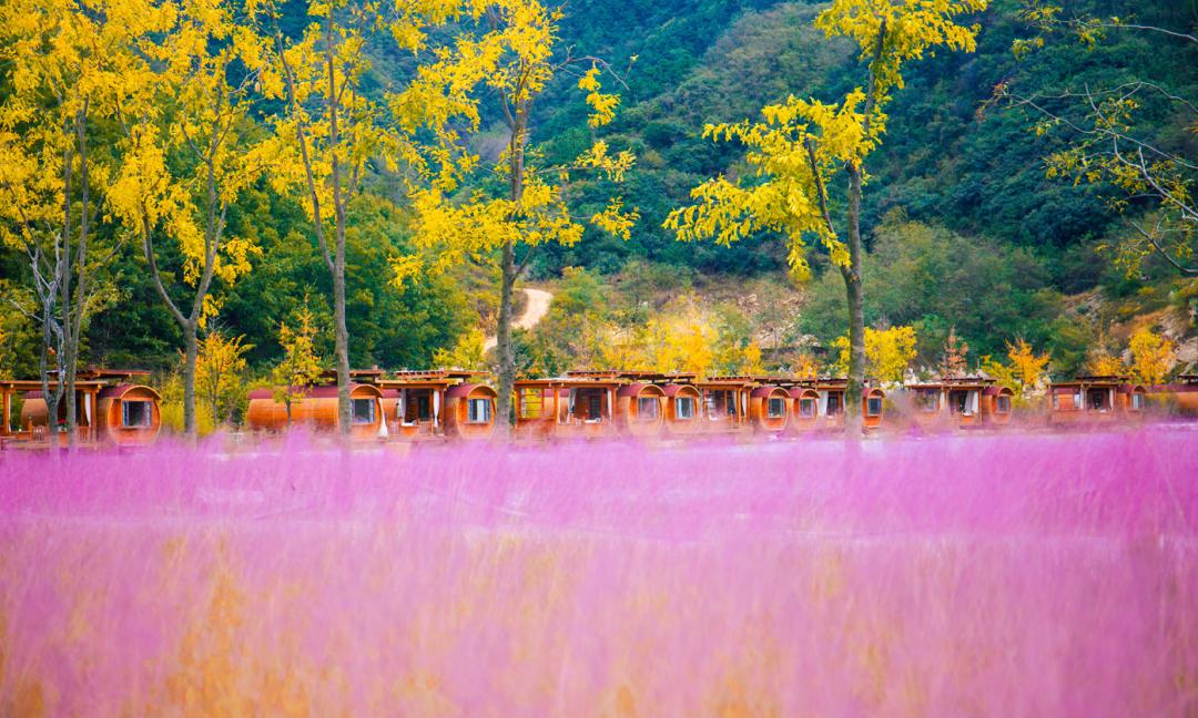 济南九如山秋色美如画,济南九如山秋天景色
