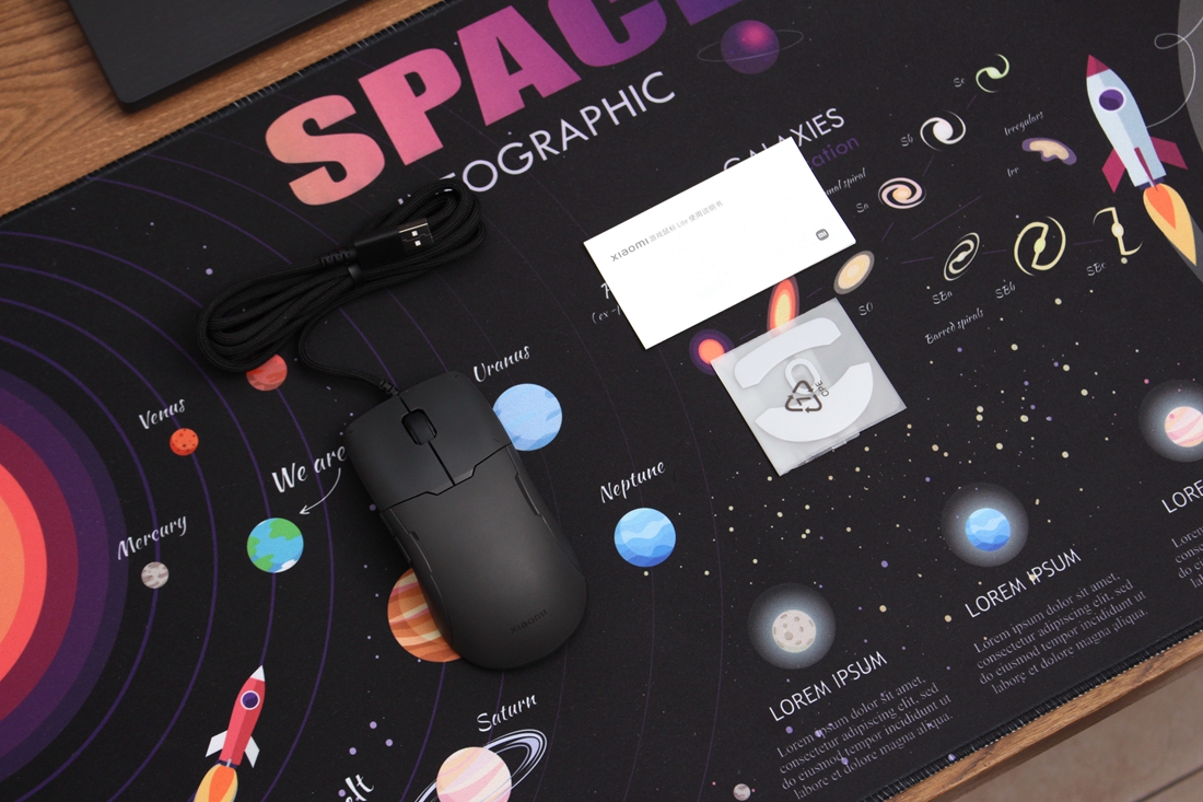 小米鼠标lite2测评,小米游戏鼠标lite测试图