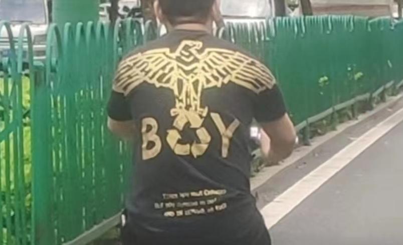 唐山打人男子所穿服饰品牌遭网暴,唐山打人男子所穿衣服引热议