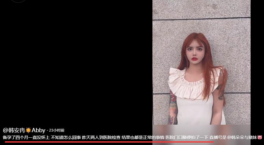 韩安冉谈备孕,韩安冉备孕几个月怀上的