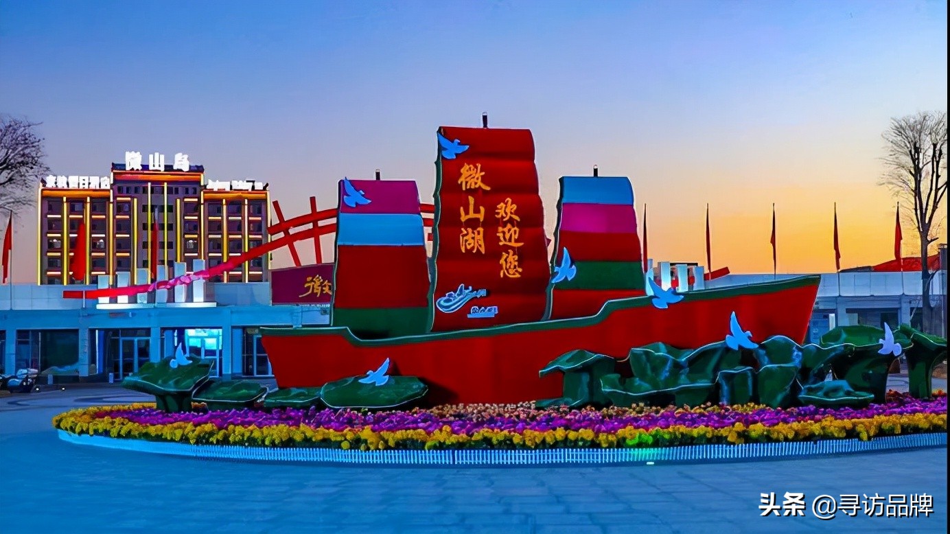 微山湖的晚霞,微山湖晚霞景色