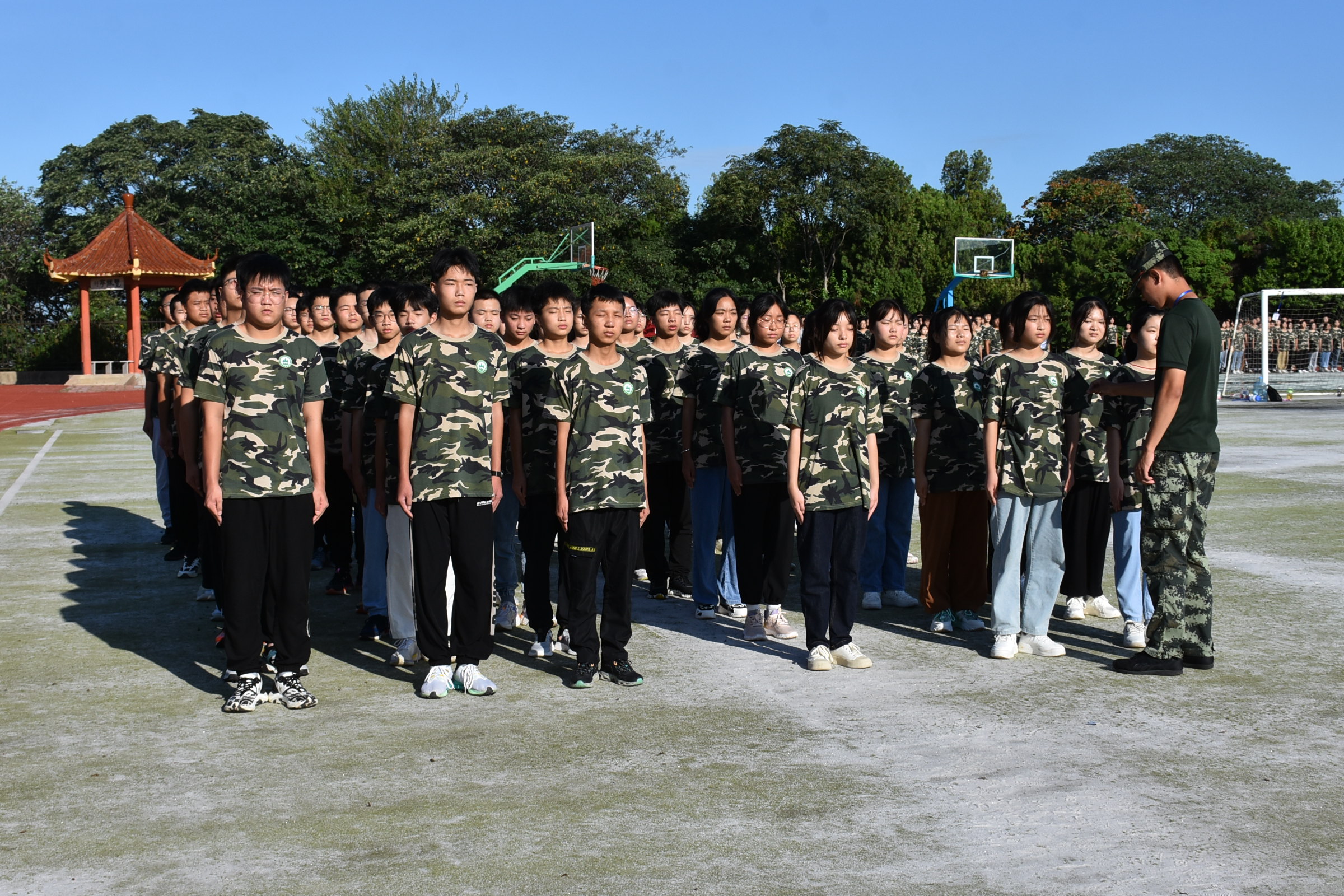 淮安市第一山中学2022级高一新生国防教育系列活动精彩纷呈