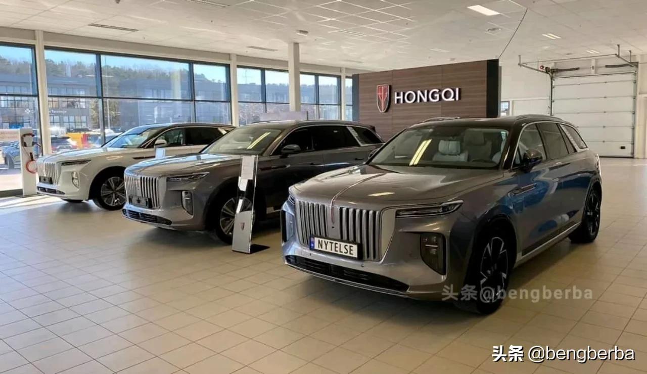 2022新款红旗e-hs9燃油版五座,红旗hs9出口多少钱