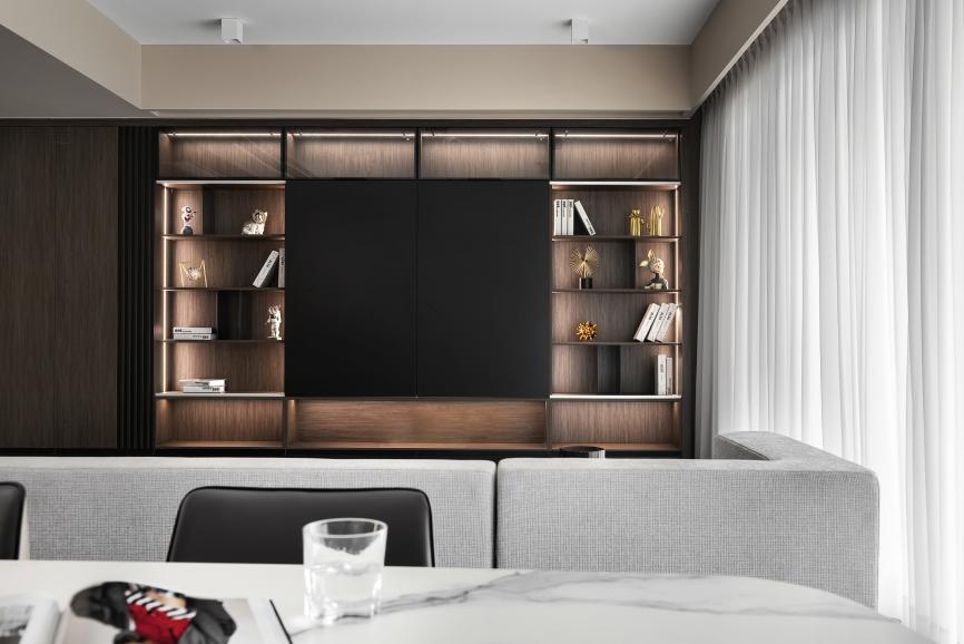 客厅背景墙柜,电视柜背景墙怎么设计好看