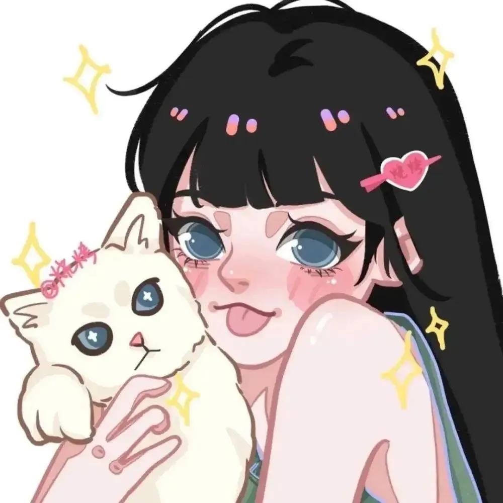 仙气三人闺蜜头像共三张连在一起,可以和闺蜜对象一起用的头像三人