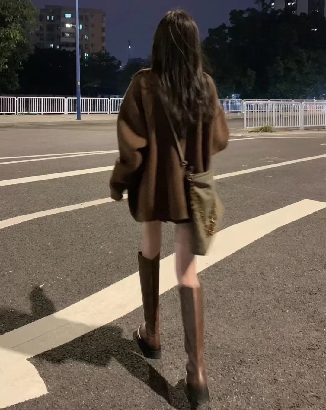 显高又显瘦的长筒靴,显瘦百搭又好看长筒宽靴