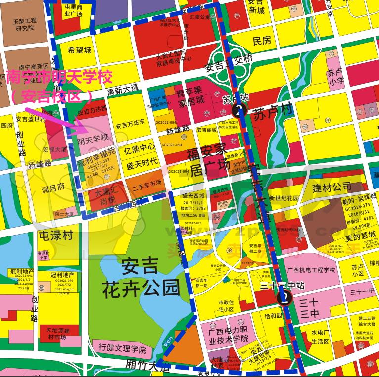 西乡塘区小学地段划分,2021西乡塘区小学划分