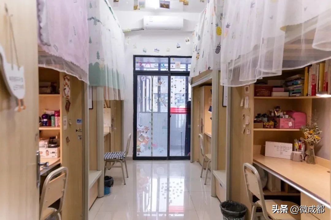 成都公办大学好看的宿舍,成都哪些大学宿舍好