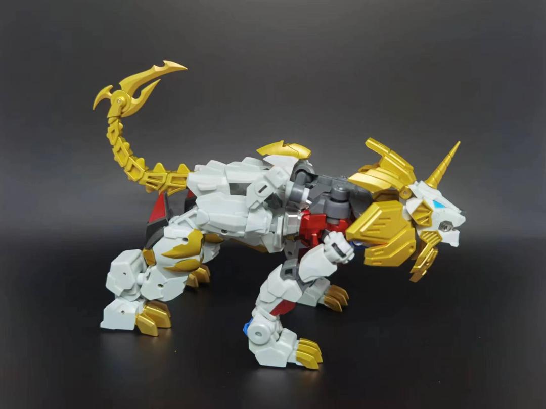 盘古模型白狮,盘古模型白狮擎天柱