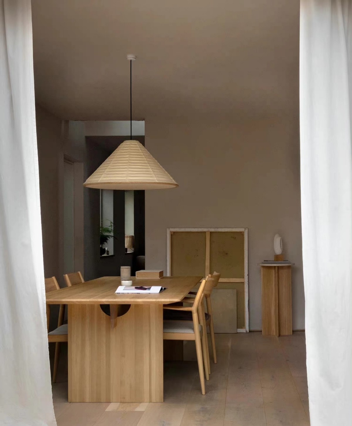 北欧白橡木家具风格,走进原木风的家