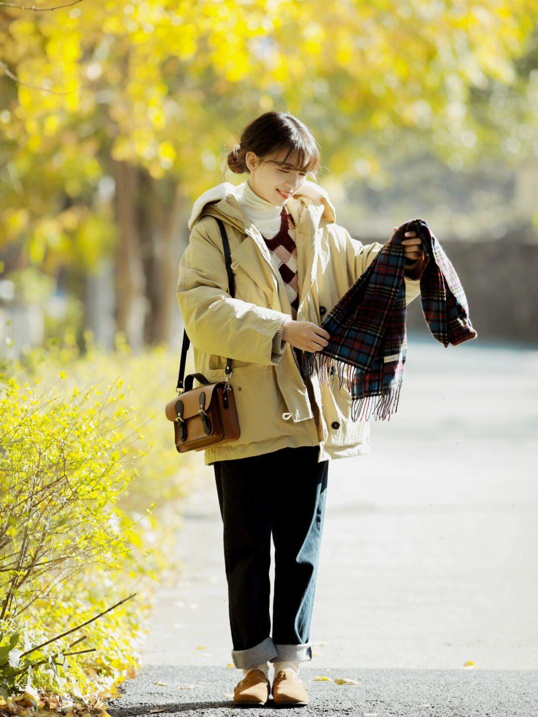 小个子好看又百搭的羽绒服,小个子穿搭羽绒服显高显气质