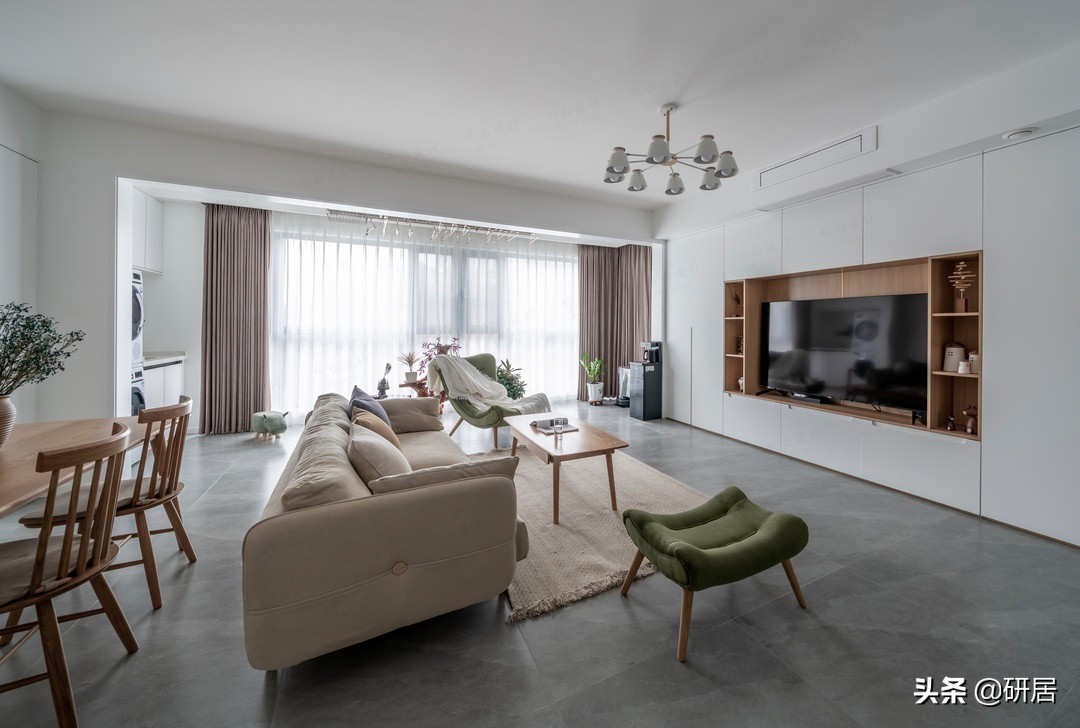 后悔买竖厅没买横厅,大横厅哪种风格装出来好看