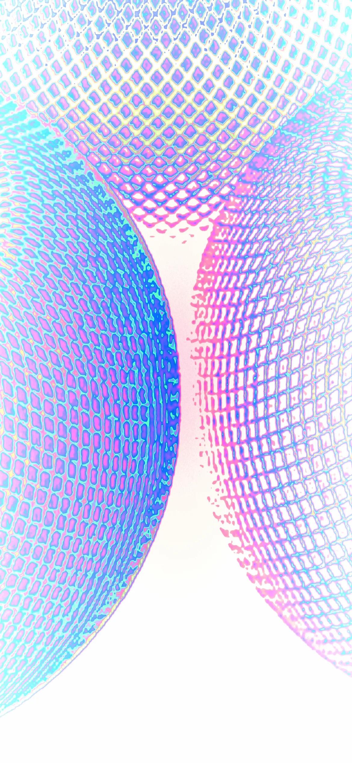 精美彩色上蓝下红壁纸,手机壁纸彩色粉末