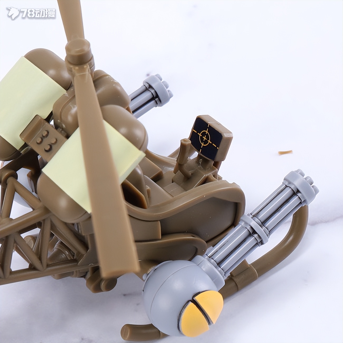 合金弹头模型第一弹,合金弹头3拼装模型