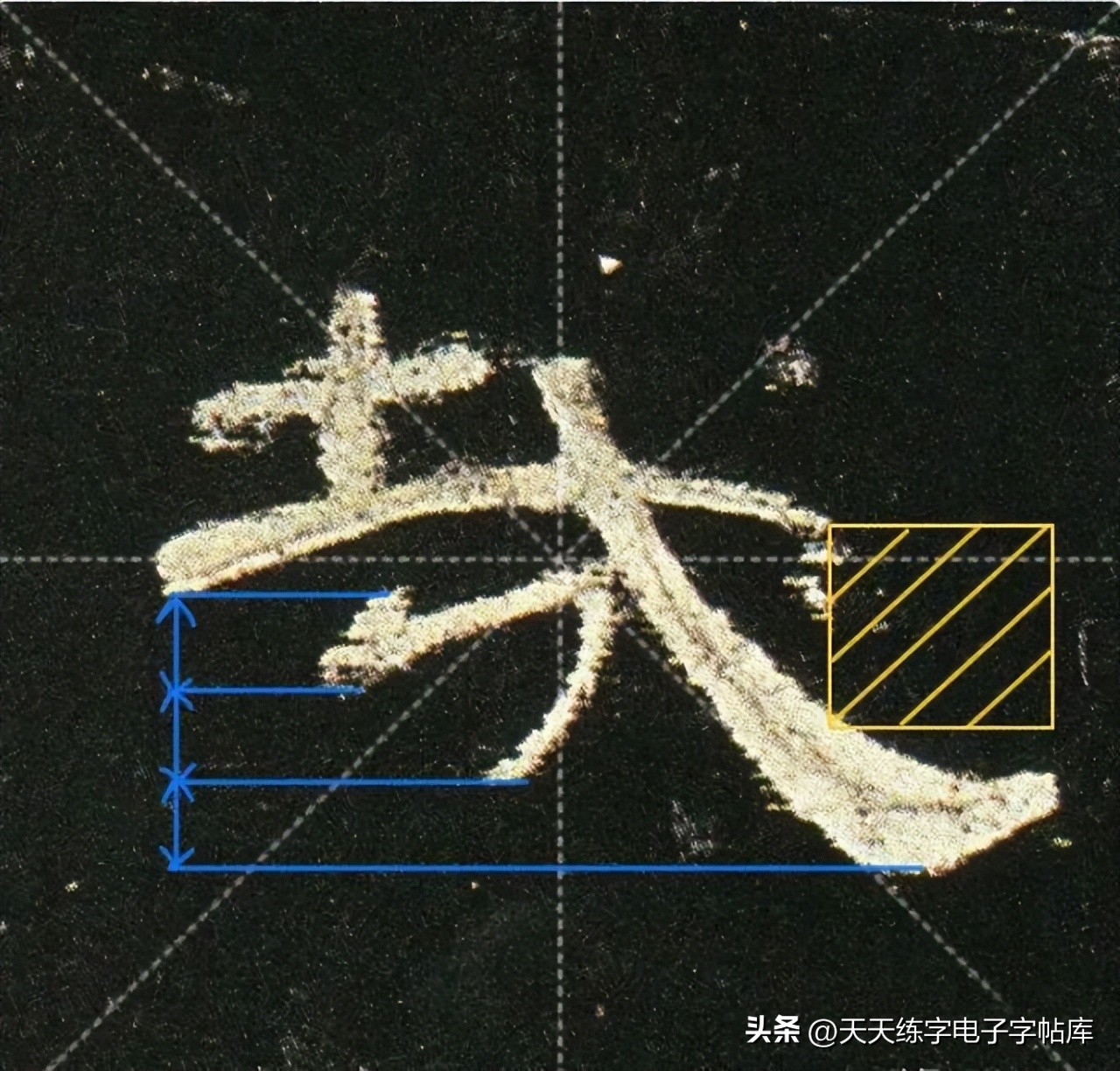 曹全碑临写技巧及口诀,曹全碑入门教程例字讲解