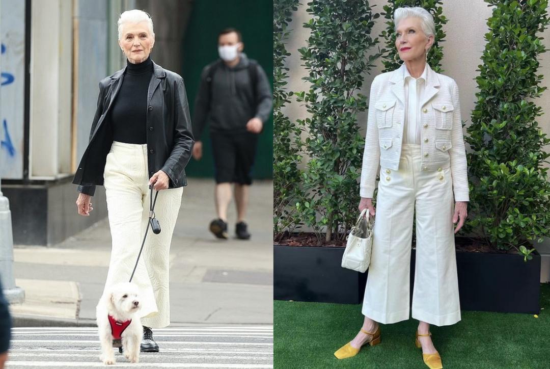 74岁马斯克妈妈来中国,穿国货超惊艳!为什么她越老越飒?