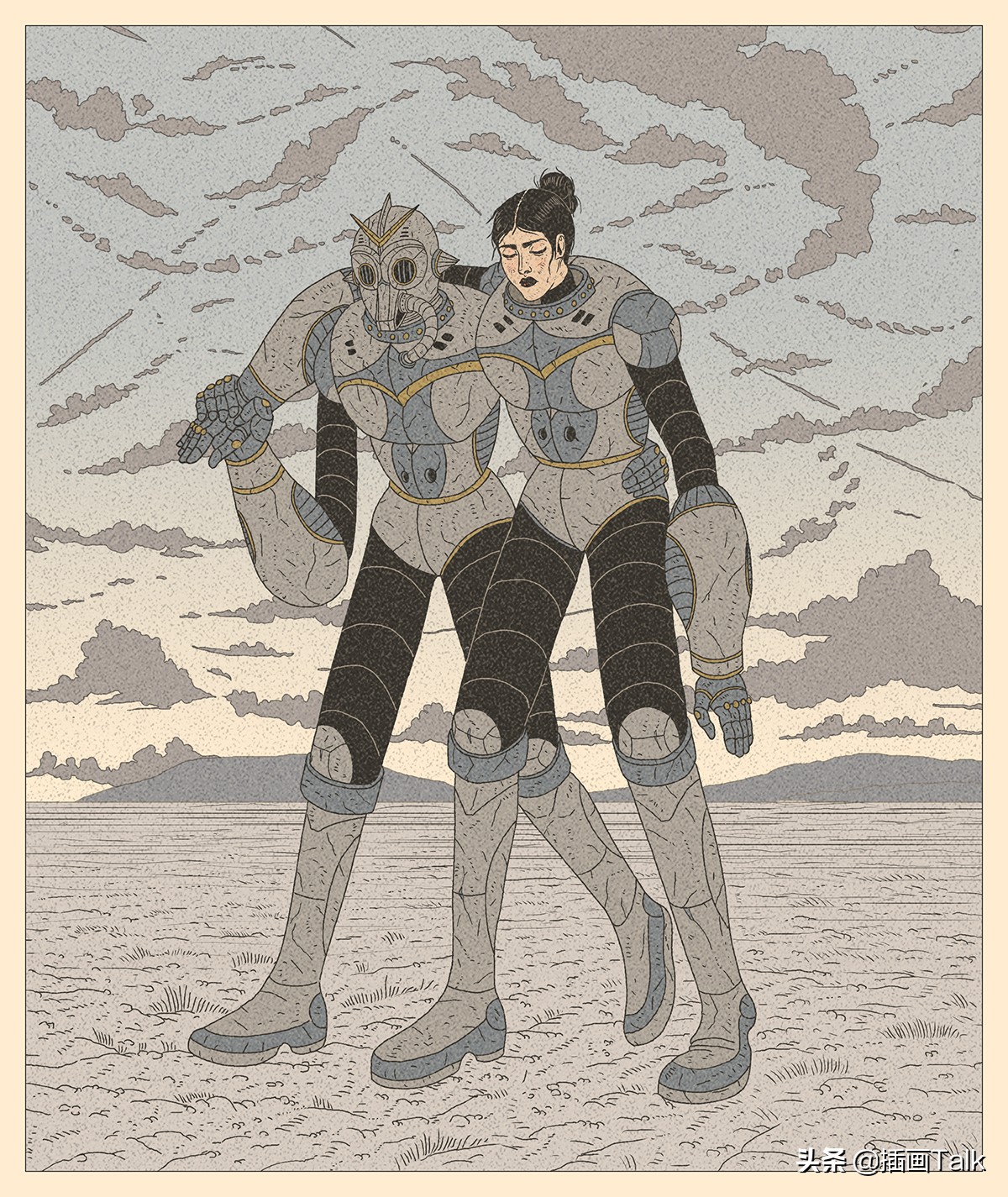 瑞士插画师DexterMaurer，微妙的和谐感