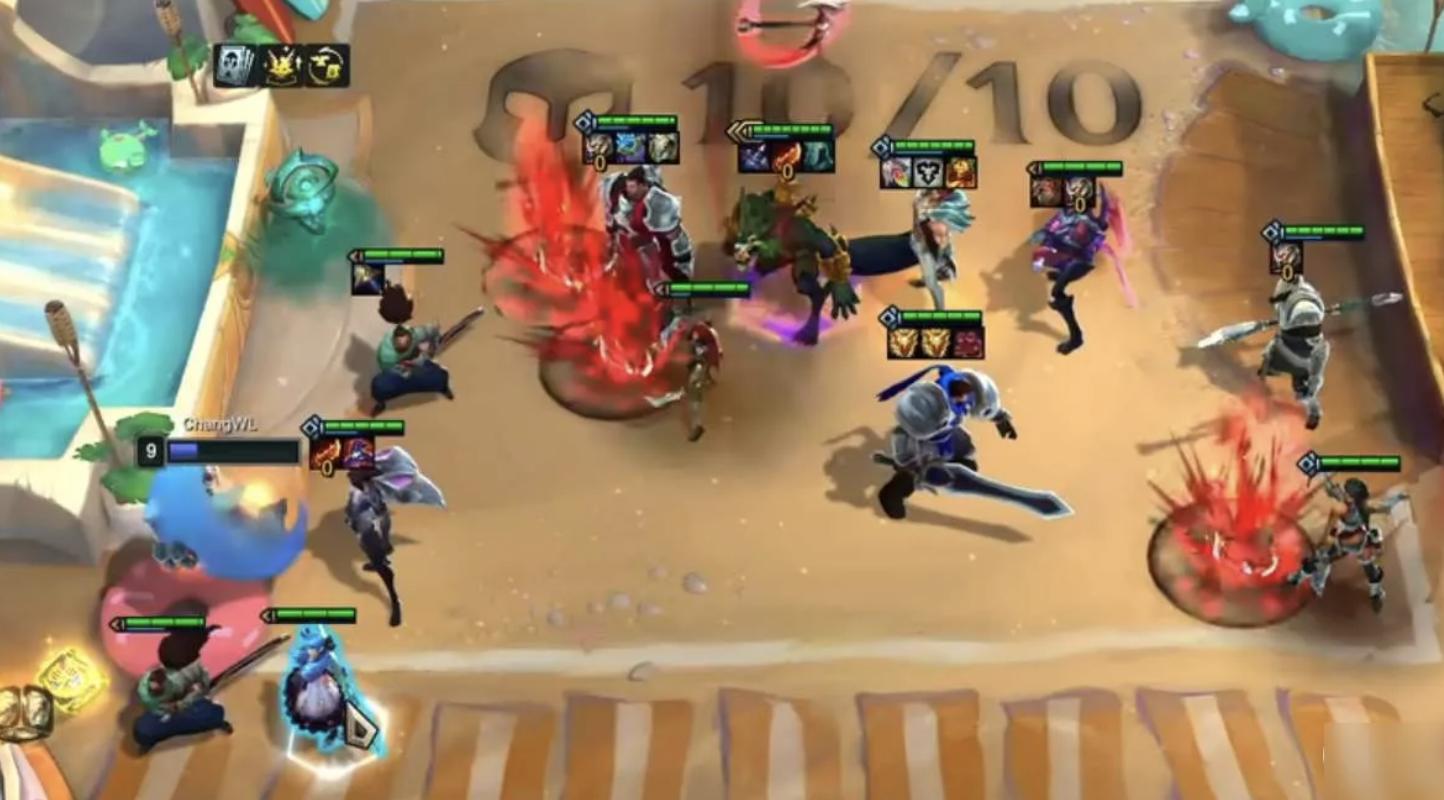 云顶之弈网络波动会导致血条变色,云顶之弈手游设置打不开