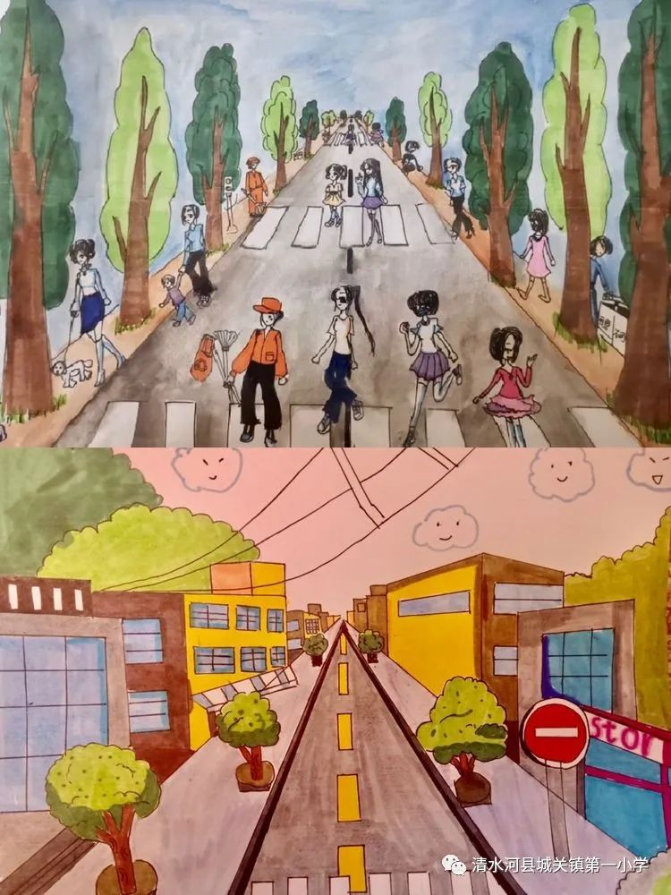 我是防疫小能手亲子绘画,童心有我共抗疫主题绘画